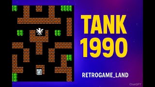tank 1990 _ old school nes tank shooter gameplay screenshot 4