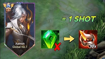 AAMON BEST ITEM BUILD TO COUNTER HIGH MAGIC DEFENSE!!!