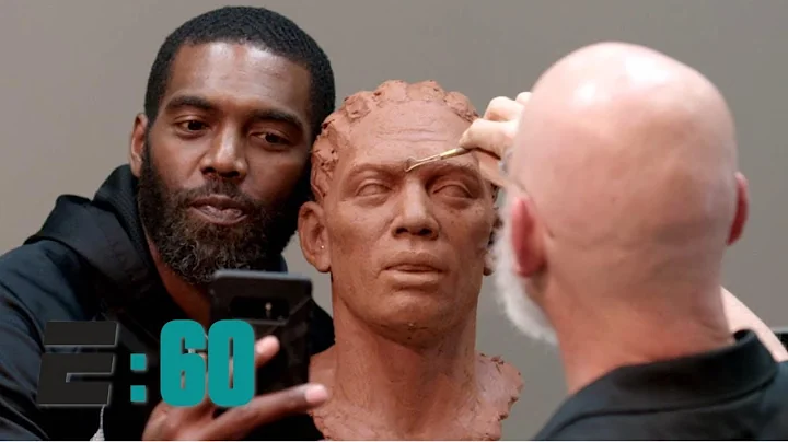 Randy Moss meets the man behind his Hall of Fame b...