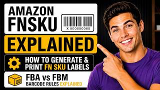 Amazon FNSKU vs UPC Explained | How to Print FN SKU Labels Correctly for Amazon FBA