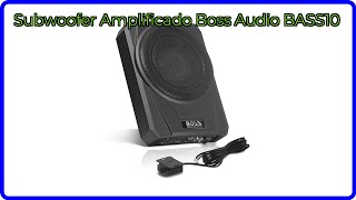 RESEÑA: Subwoofer Amplificado Boss Audio BASS10. DETALLES ESENCIALES