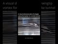 How Wingtip Vortices Affect Aircraft Drag ✈️🌪️ | Smoke Tunnel Demo