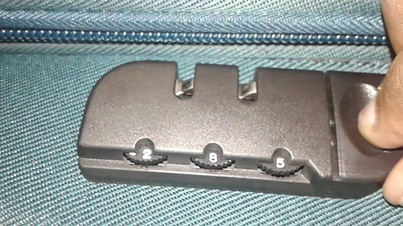 How To Reset Luggage Lock TSA007 Steps amp Tips