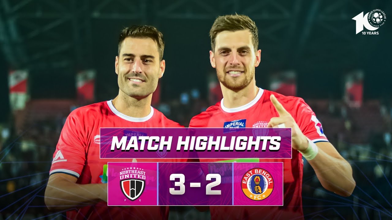 Match Highlights | NorthEast United FC 3-0 Odisha FC | MW 22 | ISL 2023-24