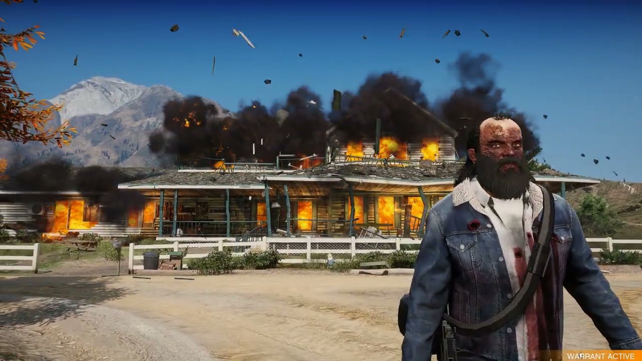 Farmhouse Demolished By Trevor GTA 5