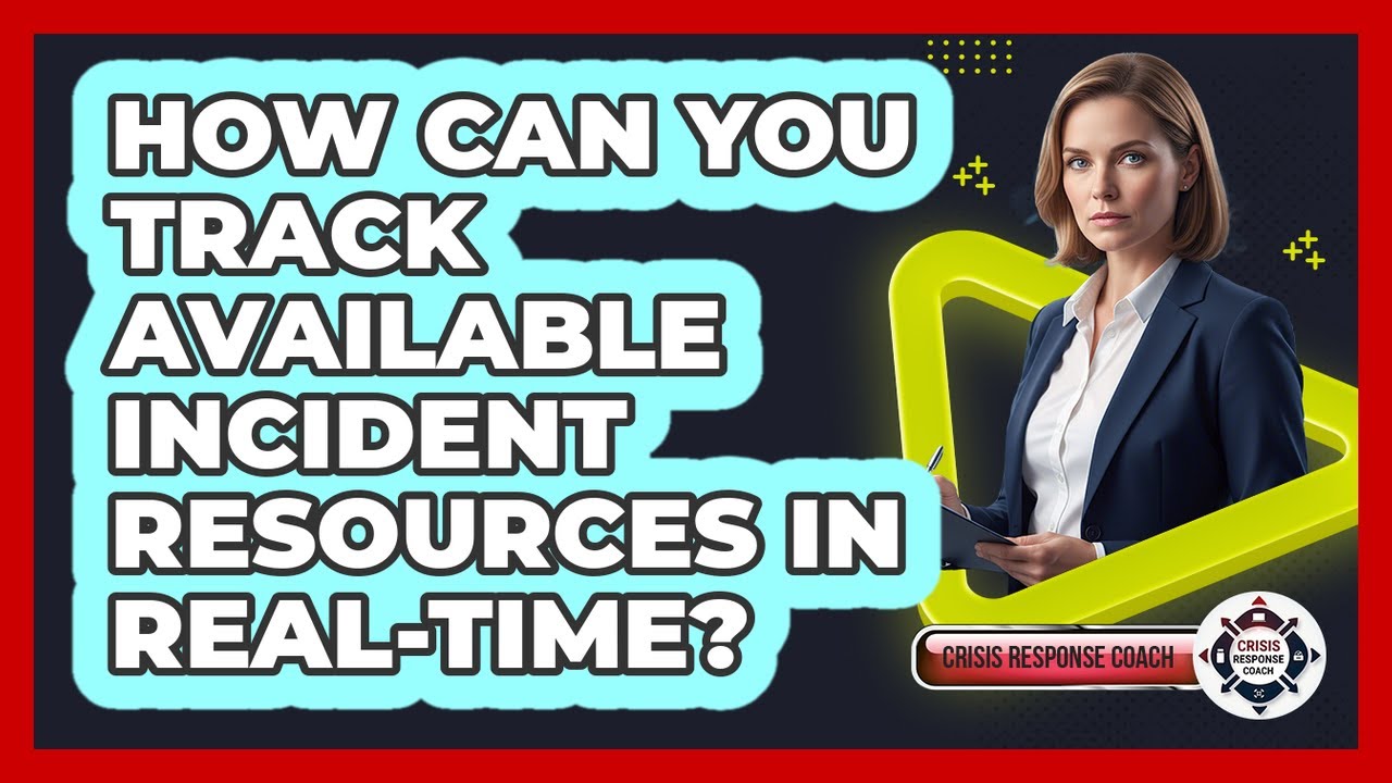 How Can You Track Available Incident Resources In Real-time? - Crisis Response Coach