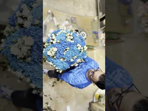 اموزش دسته گل هورتاسیا ورز مینیاتور 