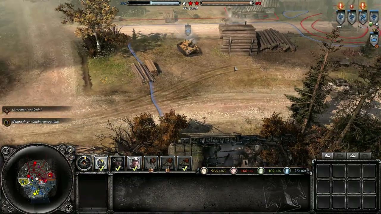 Company of Heroes 2 ( OKW 1 GER 1  VS SOV 2 ) 118 MULTI