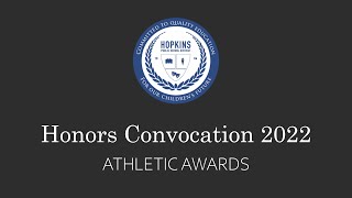 Honors Convocation 2022 - Athletic Awards