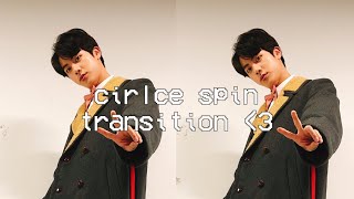 circle spin transition | videostar