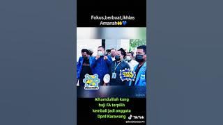 kang haji FA SE . Anggota DPRD kabupaten Karawang terpilih di pileg 2024 ini.