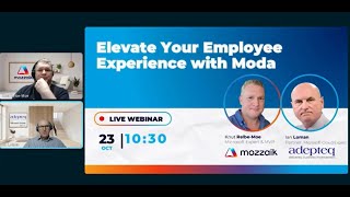 Elevate Employee Experience with Moda x Adepteq Webinar Profile
