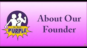We Hack Purple: About our founder.
