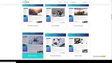 Sigma - Multipurpose WordPress Theme single page one page Saotome