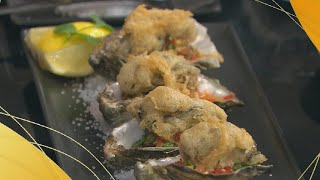 Tempura Battered Oysters with Thai Style Salsa | Dean Diplock