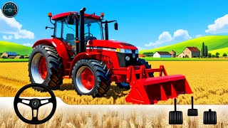 Real Farming Tractor Simulator - Tractor Driving 3D - Android Gameplay screenshot 1
