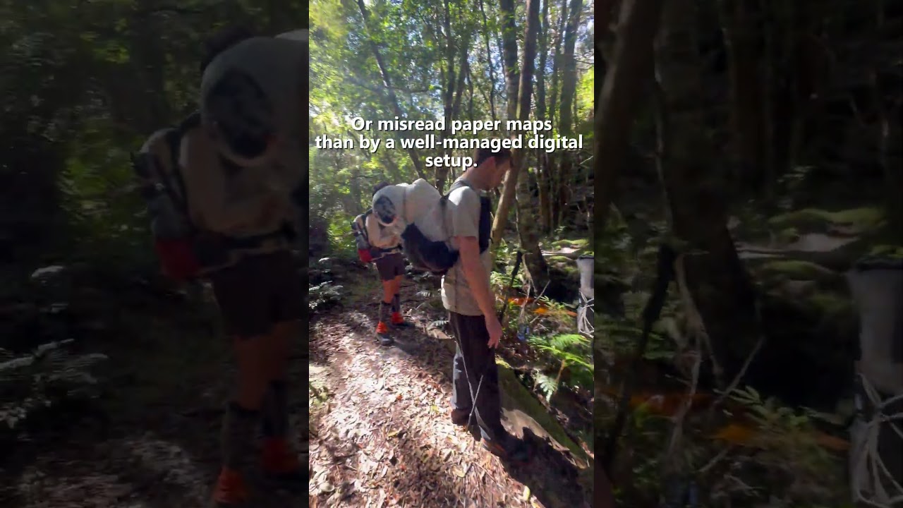 The main argument against digital navigation is reliability