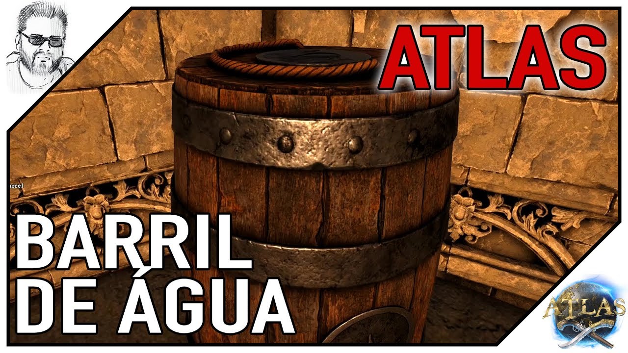 Atlas PT Barril de Água, água sempre disponível (water barrel