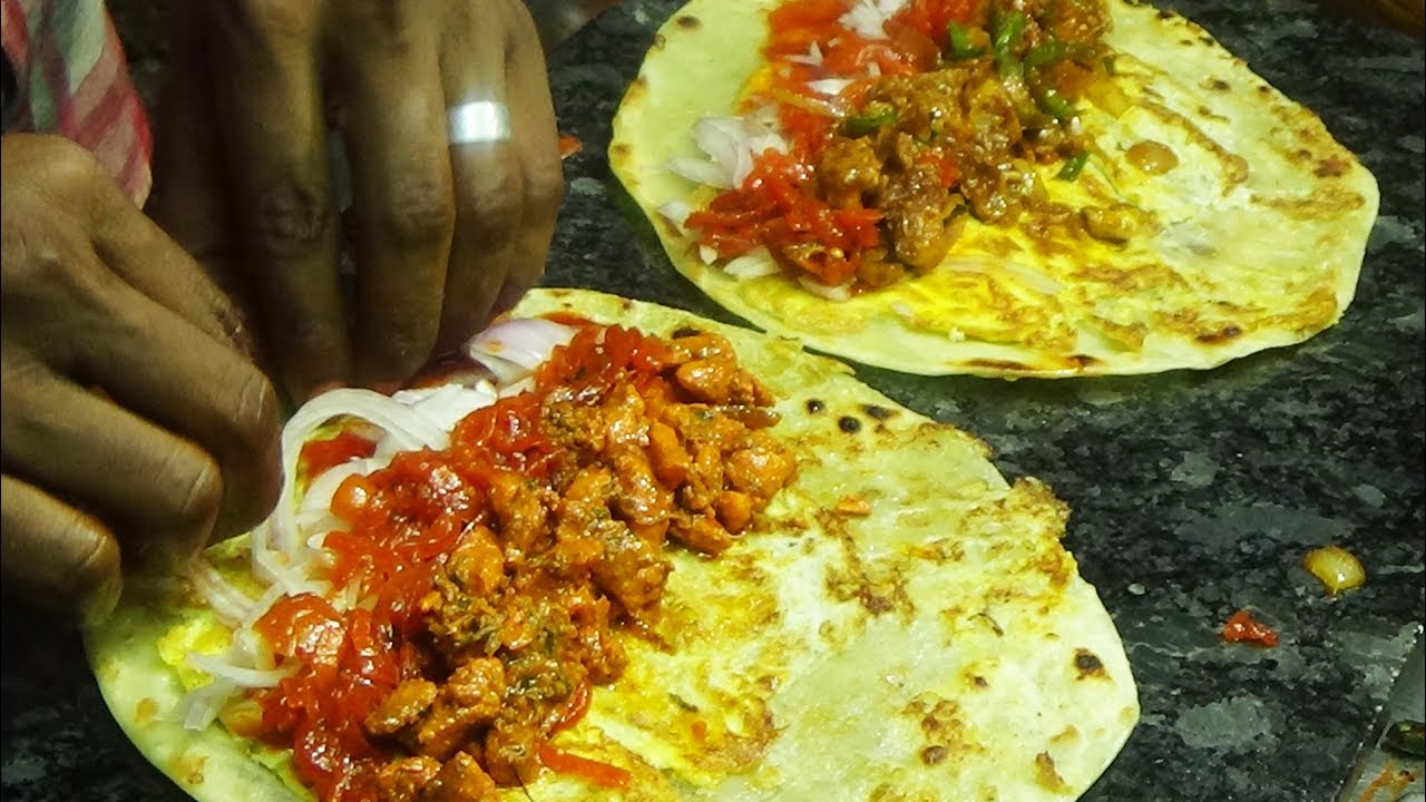 Chicken Franky | SR Nagar | Hyderabad Street  Food | Indian Street Food Videos | Street Food Zone