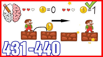 Tricky Line Draw the Part Level 431 432 433 434 435 436 437 438 439 440 Solution or Walkthrough