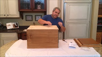 Night Stand, Type 1 - Secret Compartment- Assembly Video