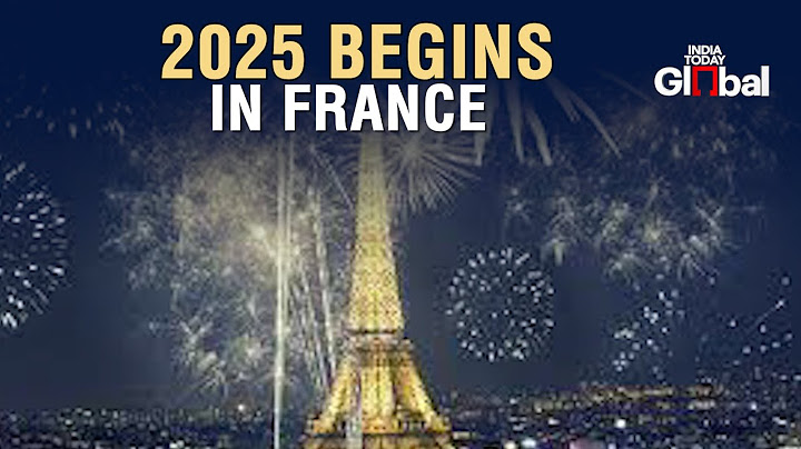 LIVE: France Spectacular New Year's Celebration