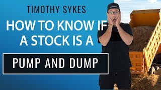 How To Know When A Stock Is A Pump and Dump