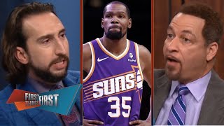 FIRST THINGS FIRST | Phoenix Suns are cooked - Nick Wright on Suns’ tough 105-92 loss to Clippers