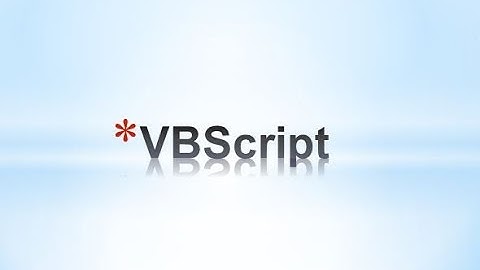 Calculator by VB Script Tutorial