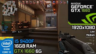 Valorant | Intel Core I5 9400F   GTX 1660 6GB