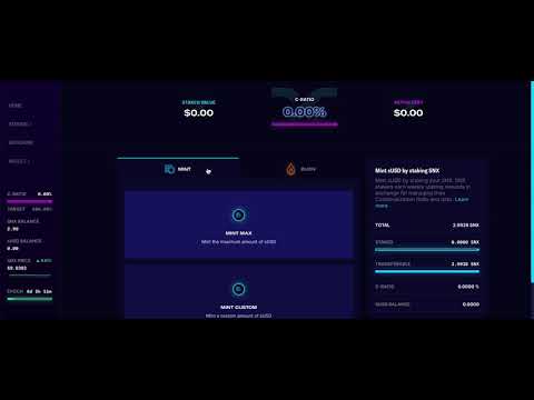 옵티미스틱 Optimism 옵티미즘 레이어2 synthetix 신세틱스 SNX 사용법 - YouTube