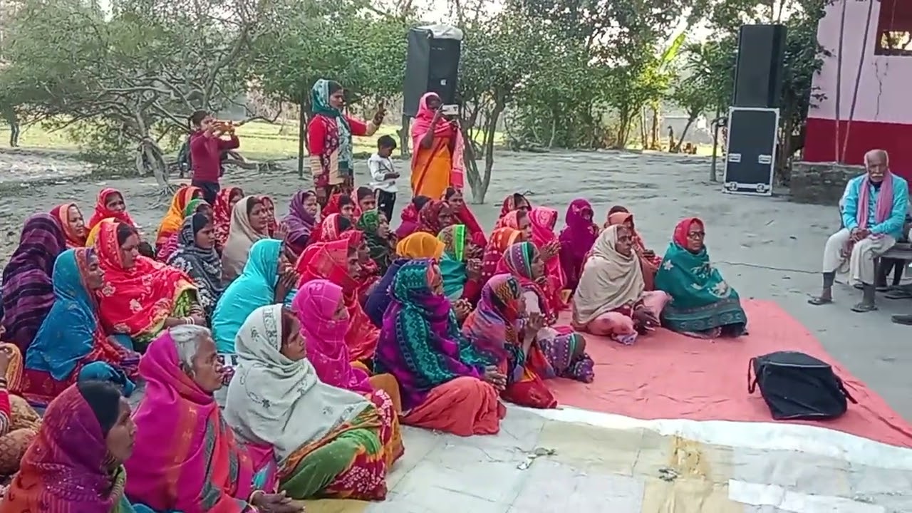 संगीत कलाकार महा संग समिति जय भोजपुरी जय शकम महा बैठक लखौरा में हुआ है दिनांक 12/1/2026 के