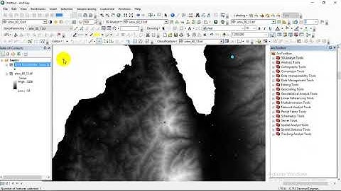 Tutorial Cara Mendapatkan Nilai Koordinat Dan Elevasi Di Arcgis Secara Otomatis