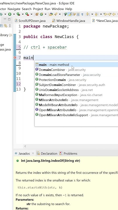 shortcut keys for java in eclipse #shorts #youtubeshorts #java #eclipse ...