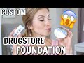 New CUSTOM Drugstore Foundation Routine and The BEST Powder for Mature Skin