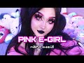 Pink e girl makeup tutorial  onigrinana