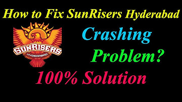 How to Fix SunRisers Stickers App Keeps Crashing Problem Solutions Android & Ios - Fix App  Crash