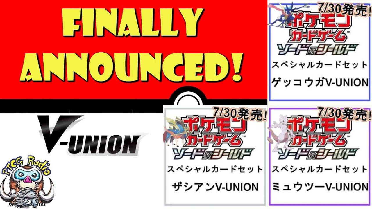 Pokemon V-Union Announced! New Type of Card Coming! (Huge Pokemon TCG ...