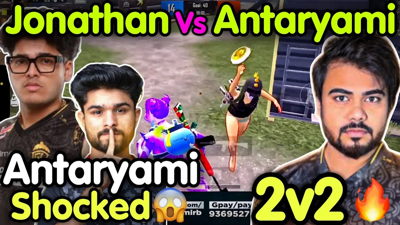 Jonathan Vs Antaryami 🔥 Funny 2v2 Pan Fight 😱 Antaryami Shocked 😲