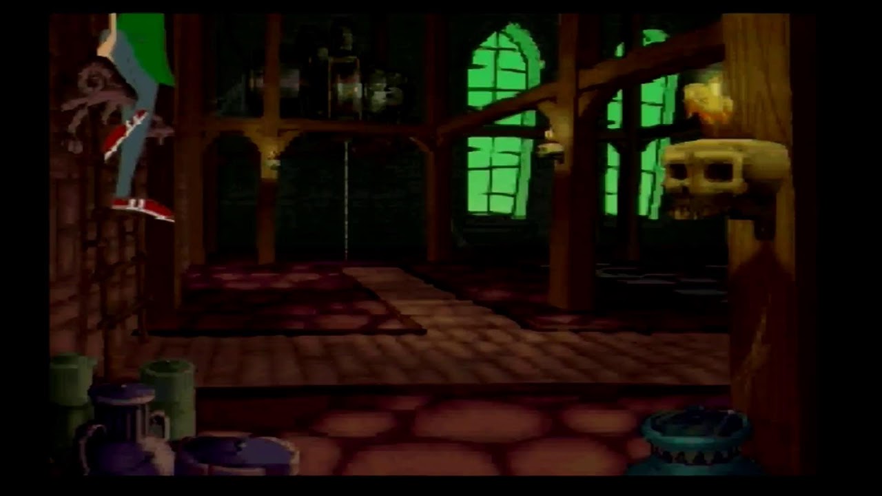 CommandereON Retro - Sega Saturn: Brain Dead 13 Gameplay 1st Run of Annoying Attempts