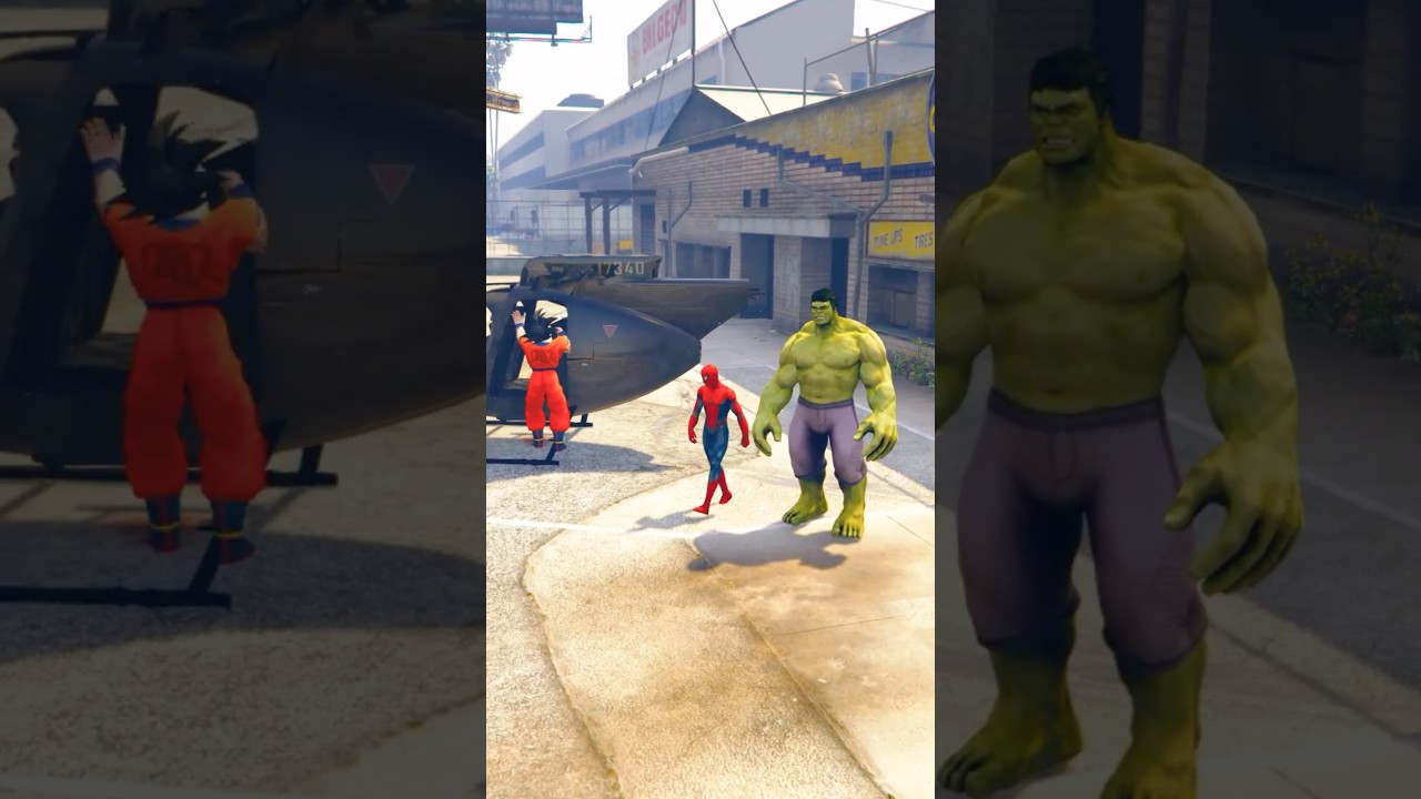 🚁 Venom DESTROYS Hulk’s Military Helicopter GTA 5 Showdown! 