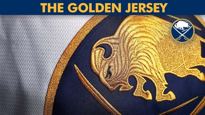 Sabres' new reverse retro jersey features goathead logo with royal, gold