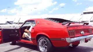 NASTY GORGEOUS 69 MACH I START UP*351 CLEVELAND CRAZY CAM SWEET EXHAUST