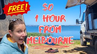 FREE 1 Hour from Melbourne! / $0 Bush Camping South West Victoria/ Caravan Travel Australia Vlog