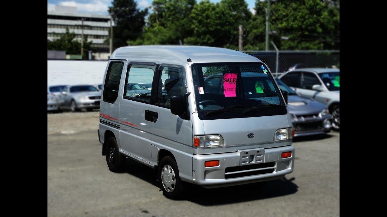 1995 Subaru Sambar DIAS for sale in Vancouver BC, Canada  YouTube