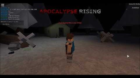 HACKER EXPOSED!!! - Apocalypse Rising Roblox