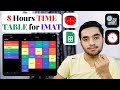 My Daily 8-Hour Study Timetable for IMAT 2023 | 16 Pomodoro Cycles for Maximum Productivity!