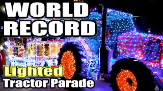 WORLDS LARGEST!!  Lighted Tractor Parade - Linesville PA