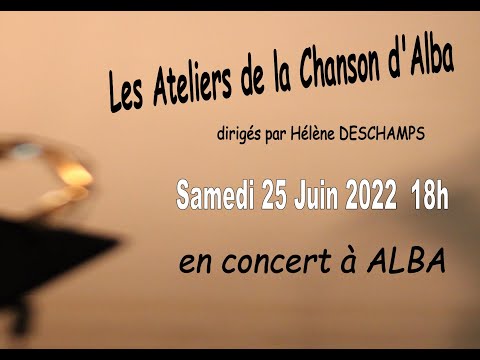 Concert ALBA 25 juin 2022