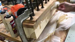 Cat Boat Half Hull by Malcolm Crosby, Series 2, Part 1: Gluing